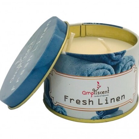 Vela aromática en lata Ampliscent Fresh Linen Vela aromática en lata Ampliscent Fresh Linen