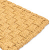 ALFOMBRA COCO RECT NATURAL 60X90CM Unica