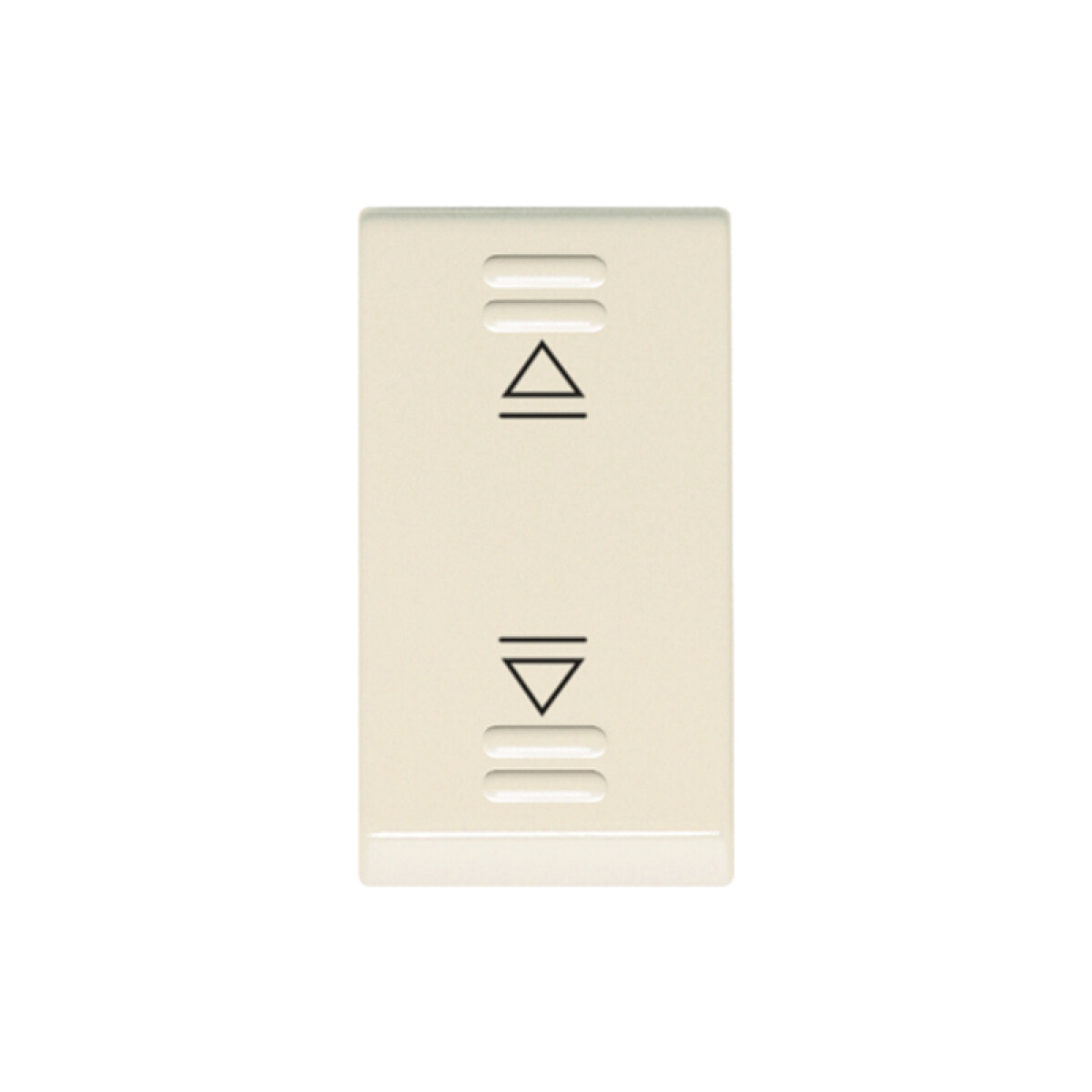 Módulo pulsador p/persiana 10A 250V Duomo marfil - C57476 