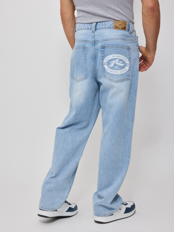 JEAN AVAREM RUSTY Azul Piedra