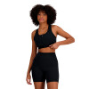 Top New Balance Athletics Zipper Front Negro