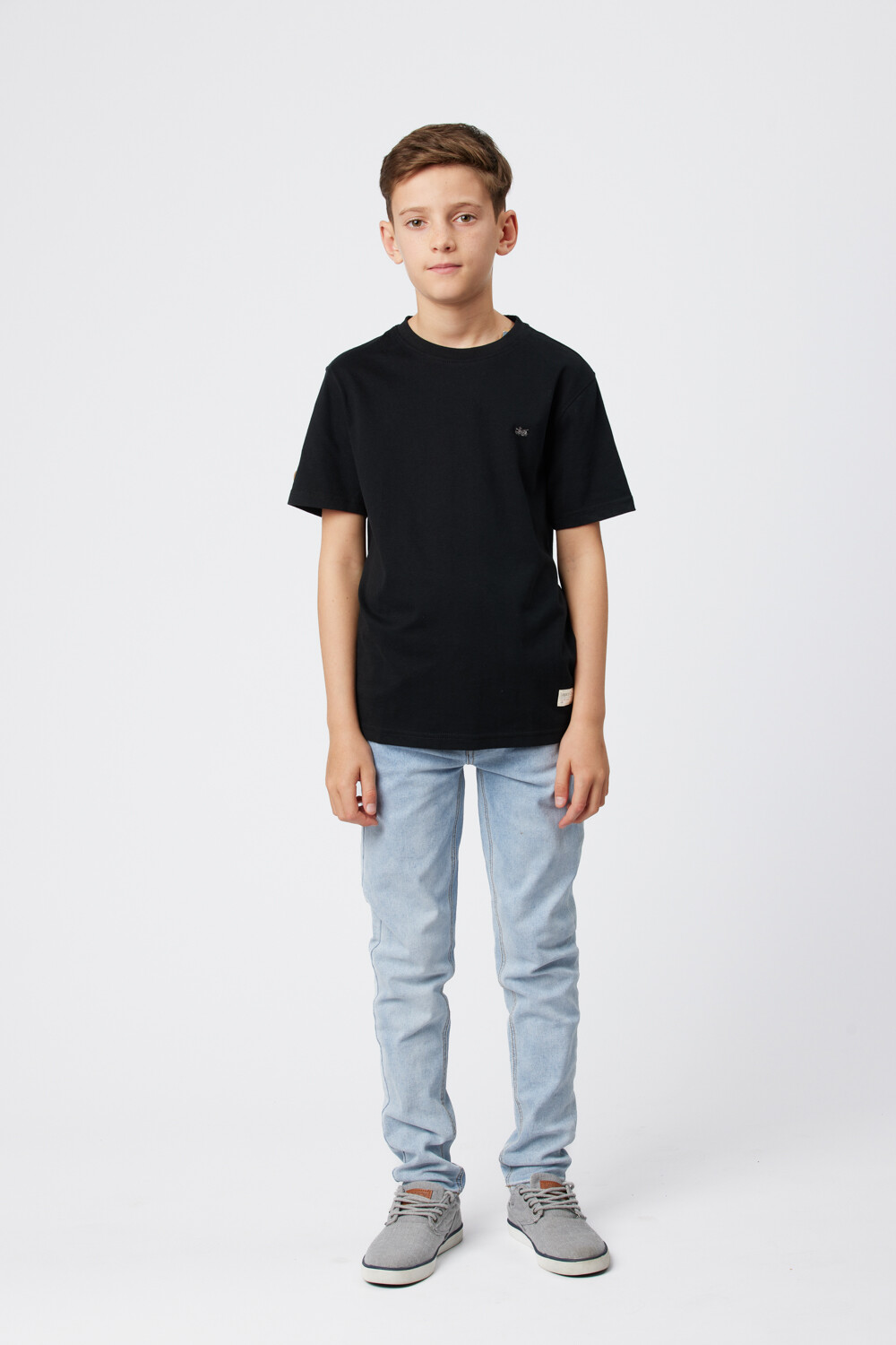 PANTALÓN DE JEAN SKINNY Celeste