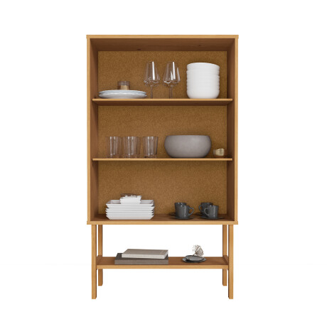 Armario dos puertas corredizas - Madera maciza -Interior con estantes Armario dos puertas corredizas - Madera maciza -Interior con estantes