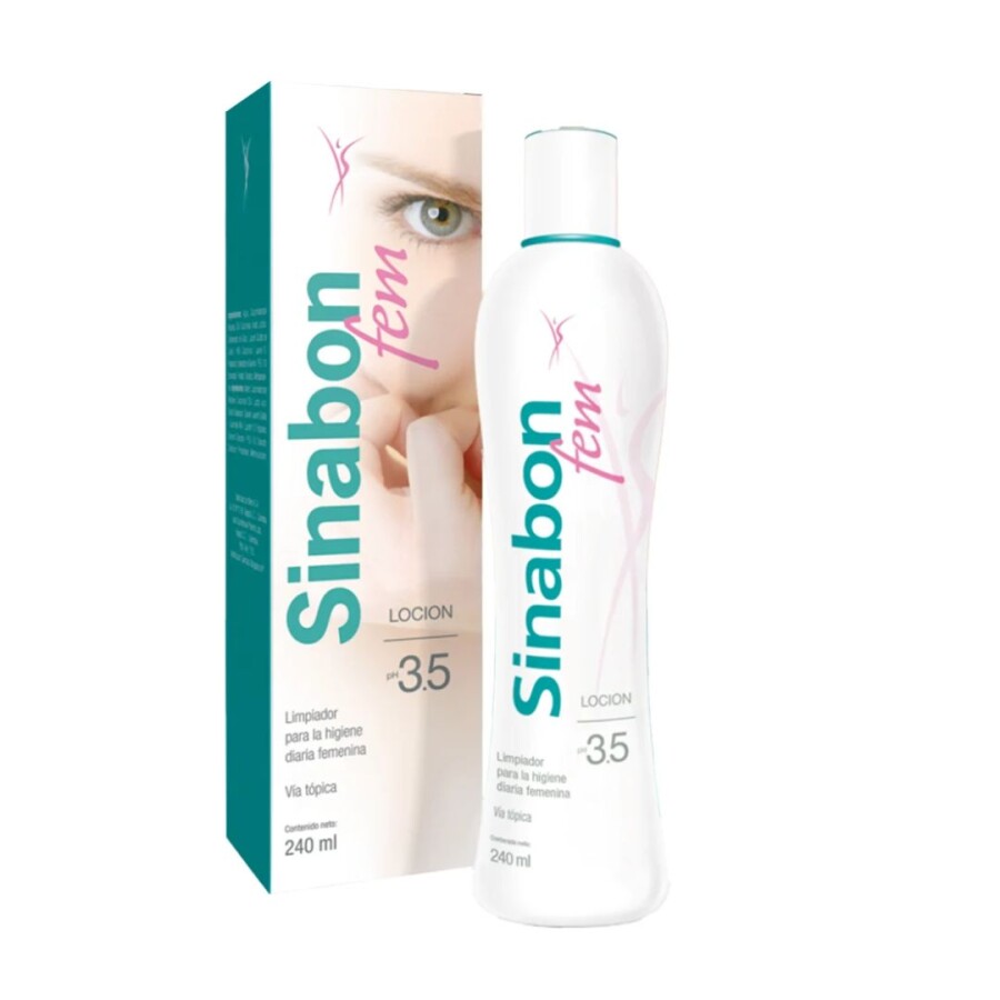 Loción Sinabón Fem 240 ml. Loción Sinabón Fem 240 ml.