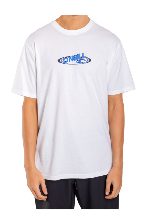 Remera O'Neill Orbit Logo Blanco