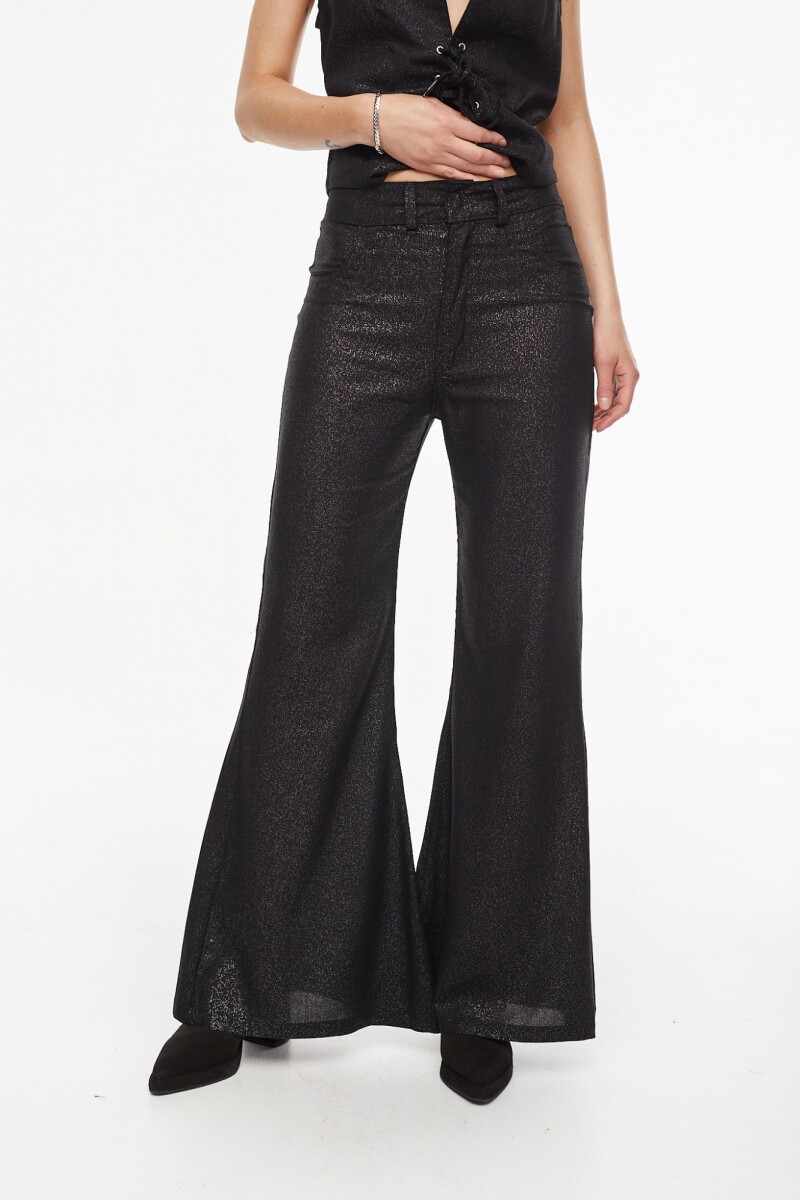 Pantalon Mistic Negro/Plata