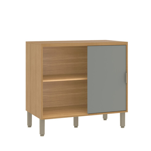 BAJO MESADA C TAP MOBILIARIO COCINA MDP COLORS FREIJO VERDE FREIJO Y VERDE