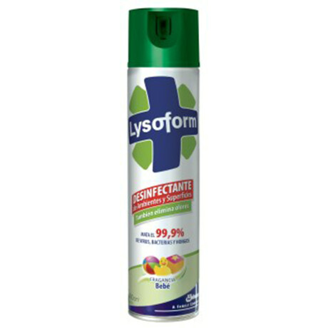 DESINFECTANTE LYSOFORM AEROSOL CARICIAS DE BEBE 360 CC DESINFECTANTE LYSOFORM AEROSOL CARICIAS DE BEBE 360 CC
