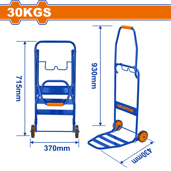 CARRO CARGA PLEGABLE LIVIANO PARA 30KG WWB9A03 CARRO CARGA PLEGABLE LIVIANO PARA 30KG WWB9A03