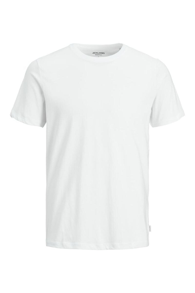 Camiseta básica de algodón orgánico White