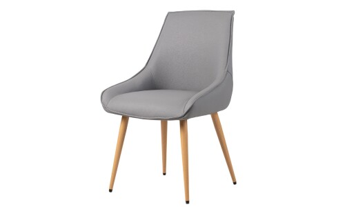 Silla BRUNA en PU Gris