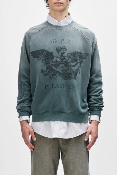 Black And Blue Crew Verde