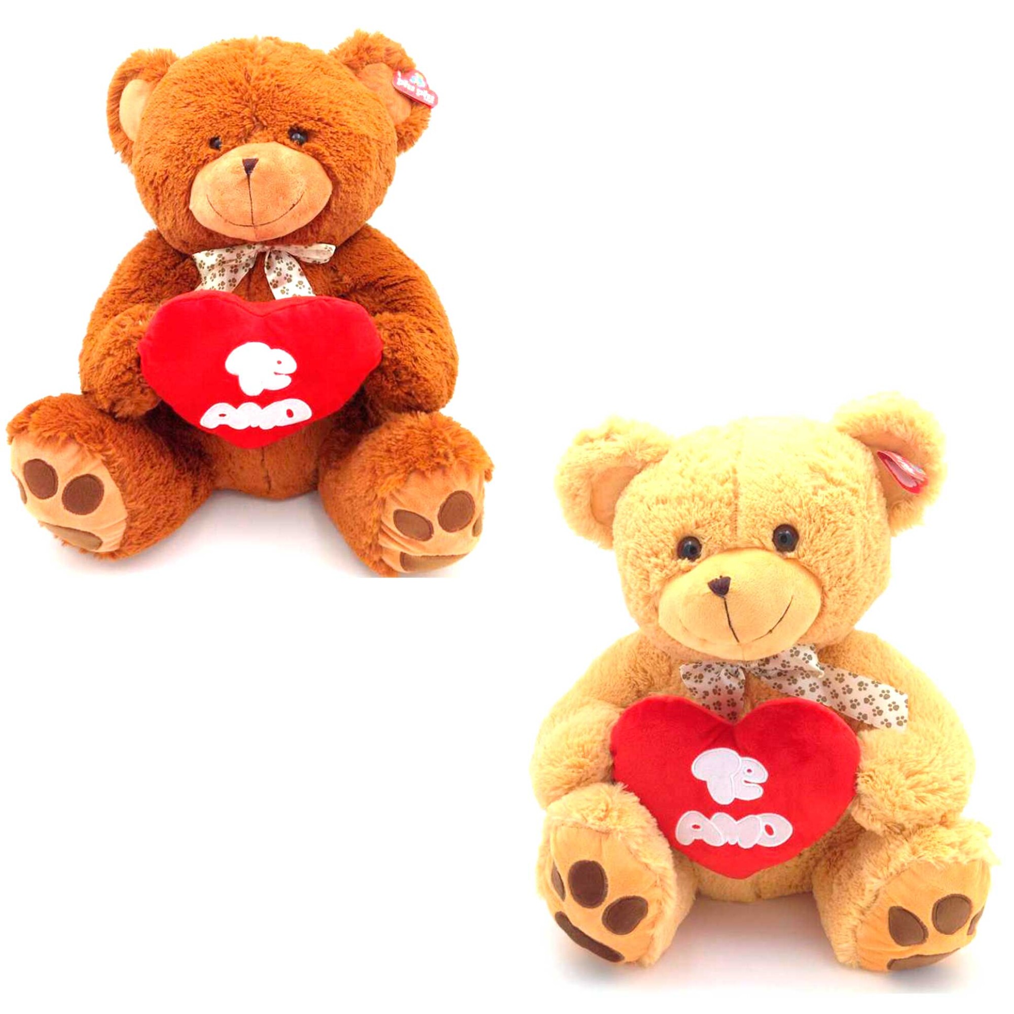 Peluche Phi Phi Toys Oso Grande con corazón Te amo 75cm - 001 — Universo  Binario