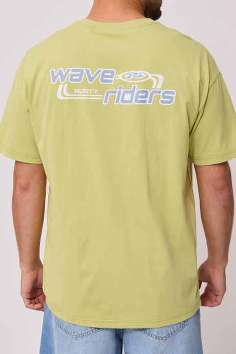 T-SHIRT KINES RUSTY Verde