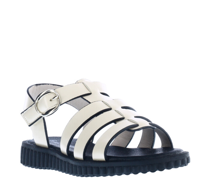 Sandalias de Niña MINI Miss Carol TAO franciscana Blanco Hueso