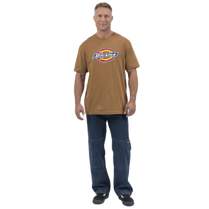 Remera Dickies Tri-Color Logo - Marrón Remera Dickies Tri-Color Logo - Marrón