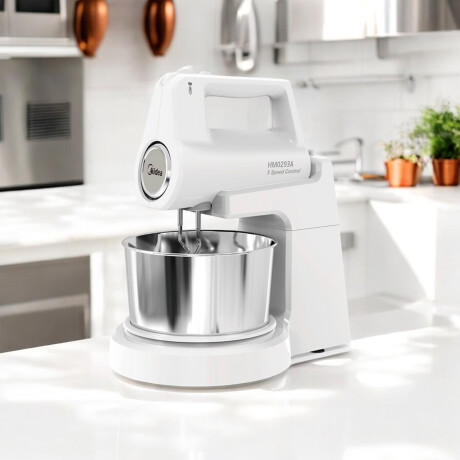 Batidora Midea HM0293A 2 en 1 de Mano o Mesa Batidora Midea HM0293A 2 en 1 de Mano o Mesa