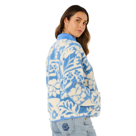 Buzo Rip Curl Party Pack Polar Fleece Celeste
