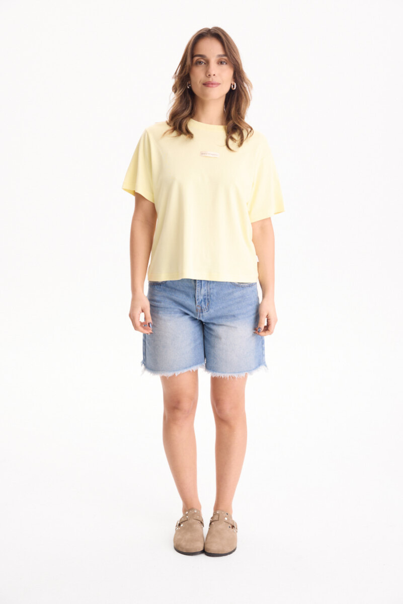 Remera Aura - Amarillo 