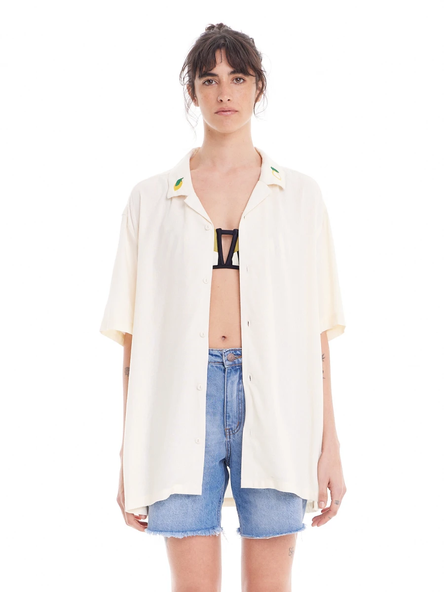 Camisa Milo - Crudo 