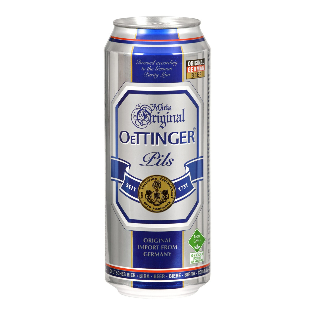CERVEZA ALEMANA OETTINGER 473 ml. - FUNDA x24 Unidades 