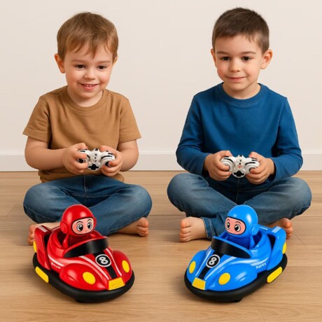 Autitos chocadores pop-up con sonido y control remoto Autitos chocadores pop-up con sonido y control remoto