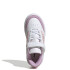 Championes de Niños Adidas Court Block Blanco - Rosado - Lila