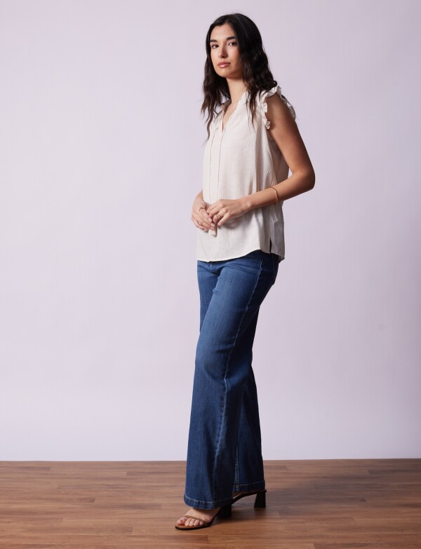 Blusa Lazo BEIGE/MULTI