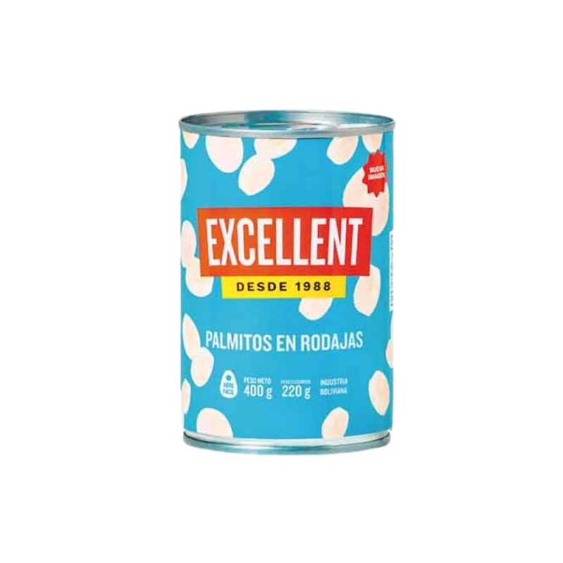 Excellent Palmitos Rodajas 400g Excellent Palmitos Rodajas 400g