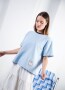 Remera OASIS Celeste