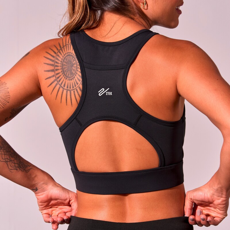 Top Lupe de Mujer Negro