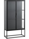 Vitrina VIRUM 2 puertas negro Vitrina VIRUM 2 puertas negro