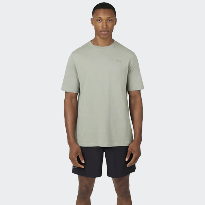 Remera Castore Embroidered Logo Verde