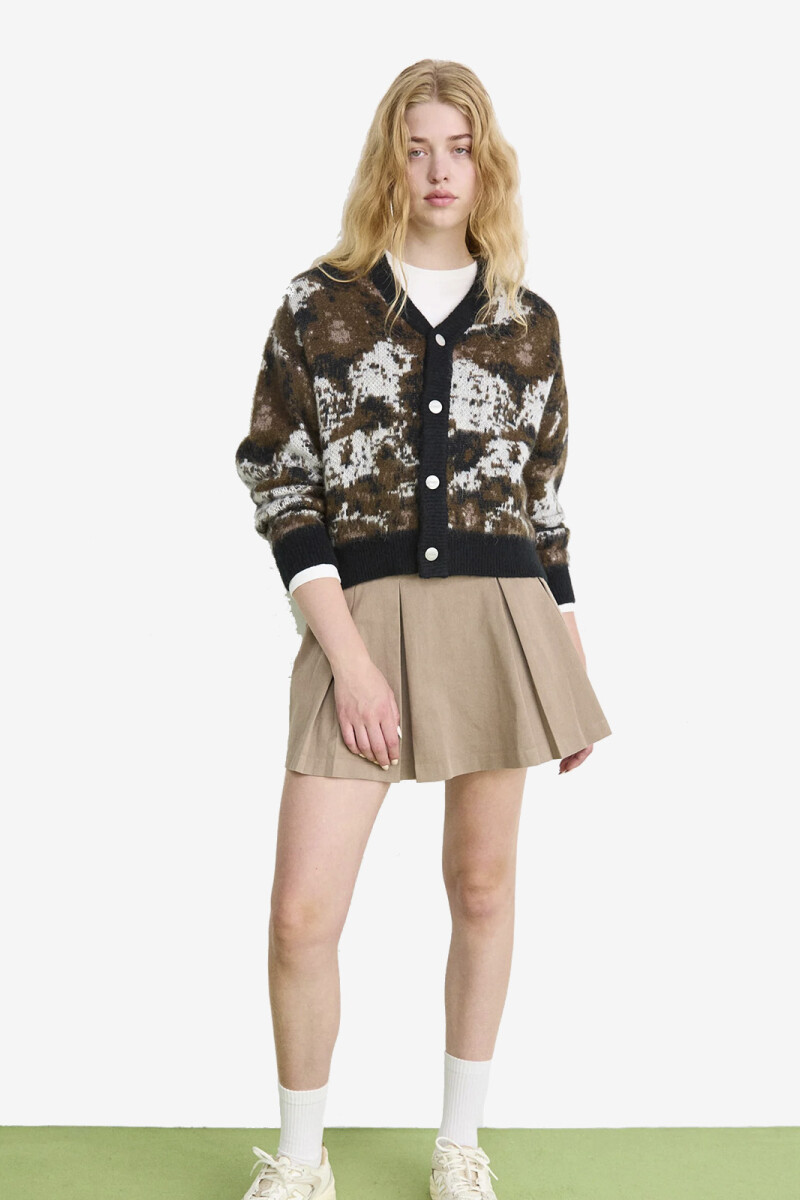W' MERLIN CARDIGAN Estampado