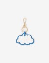 Llavero Cuero/PU Llavero Y Bag Charm Nube - Combinacion Bicolor
