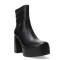Botas de Mujer Miss Carol PLACID con simil cuero elastizado Negro