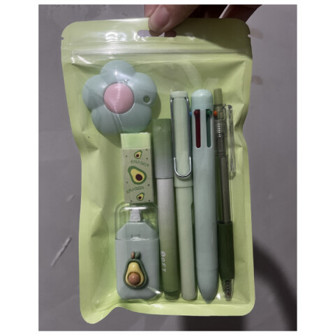 JUEGO DE PAPELERÍA DE 7 PIEZAS DE PALTA JUEGO DE PAPELERÍA DE 7 PIEZAS DE PALTA