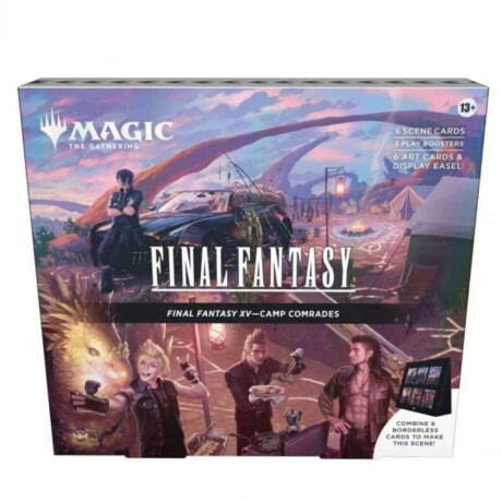 Final Fantasy XV Camp Comrades Scene Box