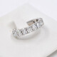 Anillo Sin Fin En Oro 18K Blanco Y Brillantes Anillo Sin Fin En Oro 18K Blanco Y Brillantes