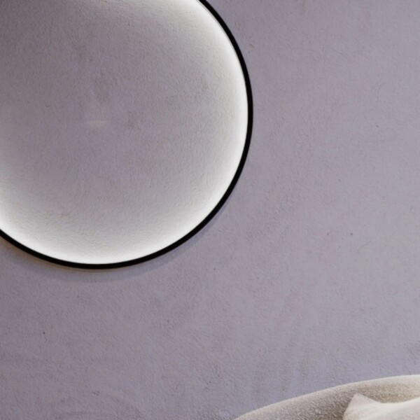 LUMINARIA DE PARED SOUND TRACK Gris - Small