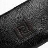 Mini bag Nina en cuero graneado Negro