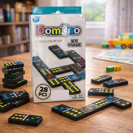 JUEGO DE DOMINO 28 PIEZAS JUEGO DE DOMINO 28 PIEZAS
