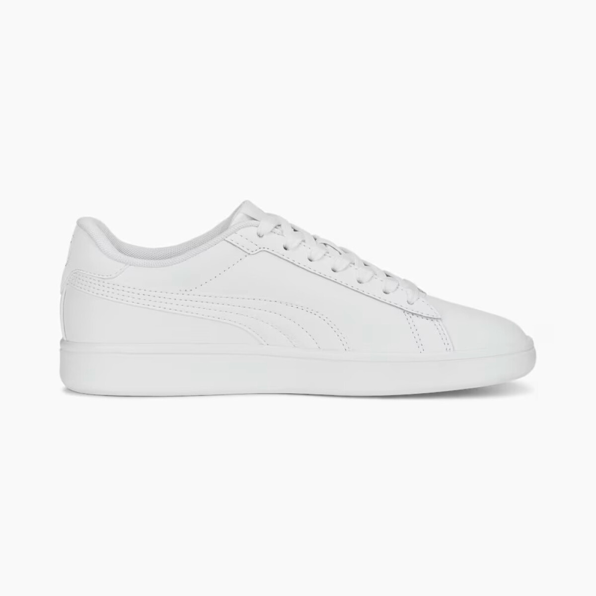 Zapatillas Puma Smash 3.0 de Niños - Blanco 