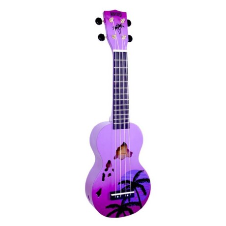 Ukelele Soprano Mahalo Md1 Diseño Hawaii Violeta Con Funda Ukelele Soprano Mahalo Md1 Diseño Hawaii Violeta Con Funda