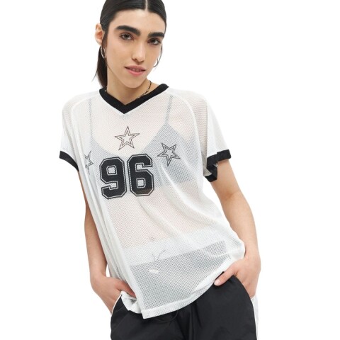 REMERA BULLS BLANCO