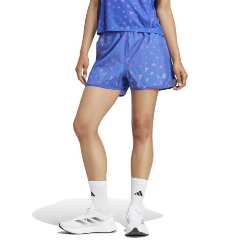 Short Running Run It BL Mujer Semi Lucid Blue