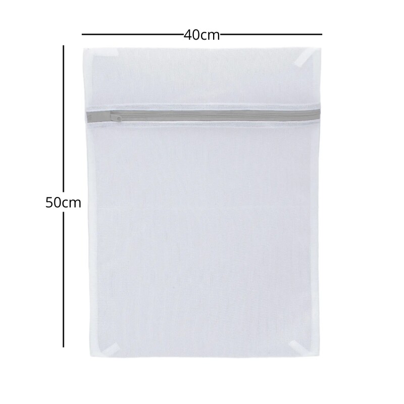 Bolsa para lavarropa 40x50cm BLANCO