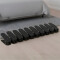 Organizador regulable de zapatos x10 NEGRO