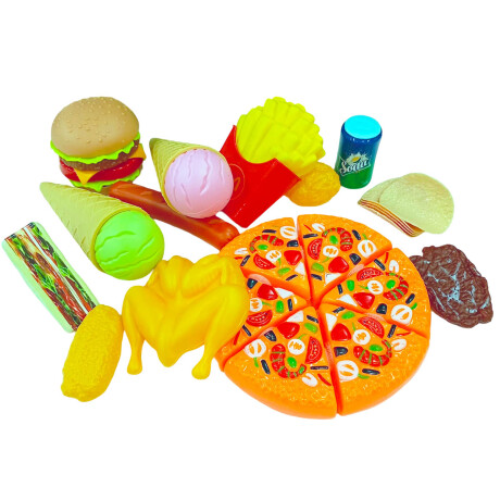 Set Alimentos 160pc Comidas Juguete Frutas Verduras Jug007017