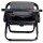 Silla de comer plegable vesta negra